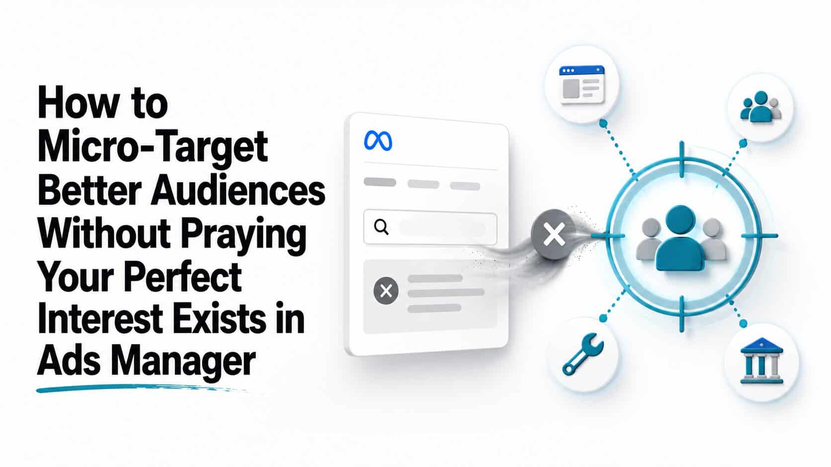How to Micro-Target Better Audiences WITHOUT Praying Your Perfect Interest Exists in Ads Manager
